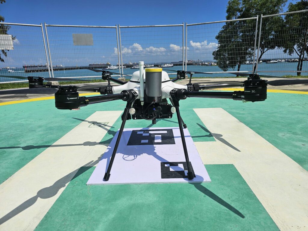 Skyports and TFG Marine Completes First Drone Deliveries Involving Bunker Tanker Vessels in Singapore